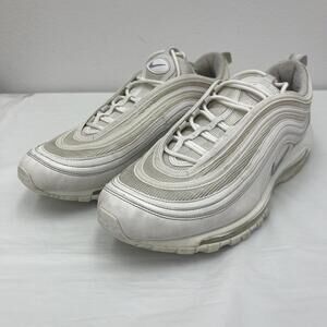 Nike Air Max 97 Triple White Wolf Gray 911826-101 Size 12